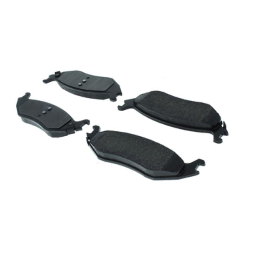 CENTRIC PARTS 106.08980 Posi Quiet Extended Wear Brake Pads with Shims and Hardware