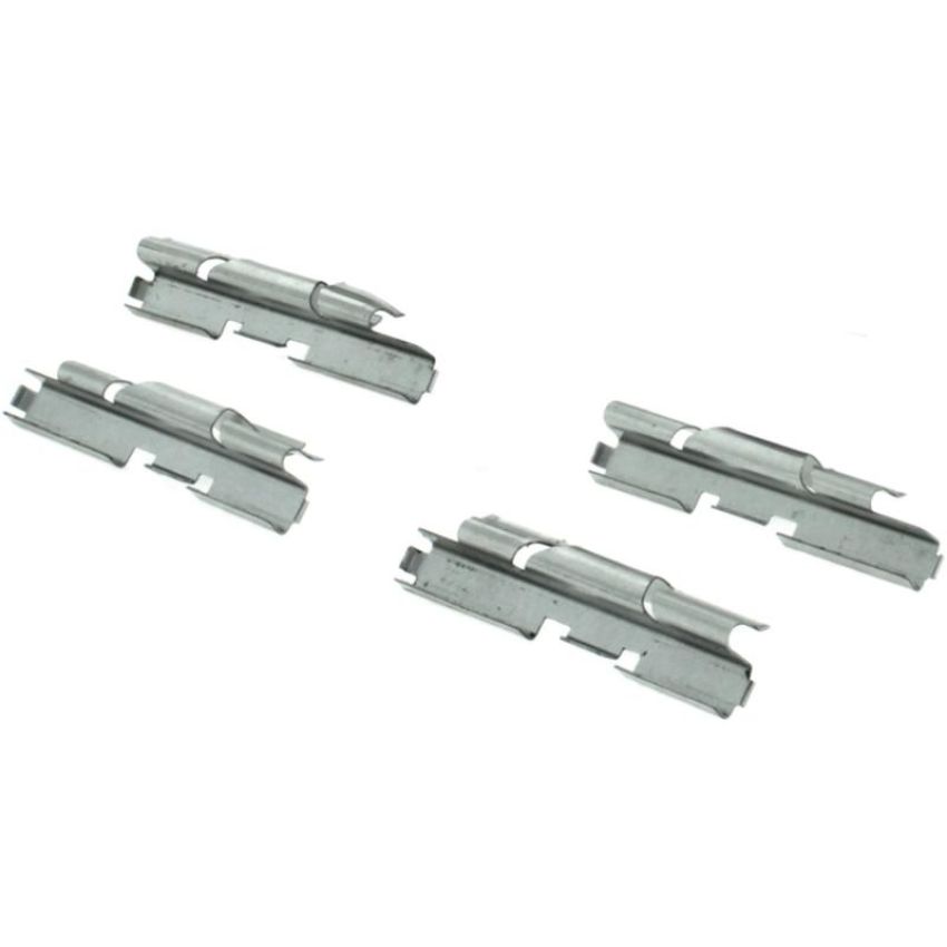 CENTRIC PARTS 106.08980 Posi Quiet Extended Wear Brake Pads with Shims and Hardware