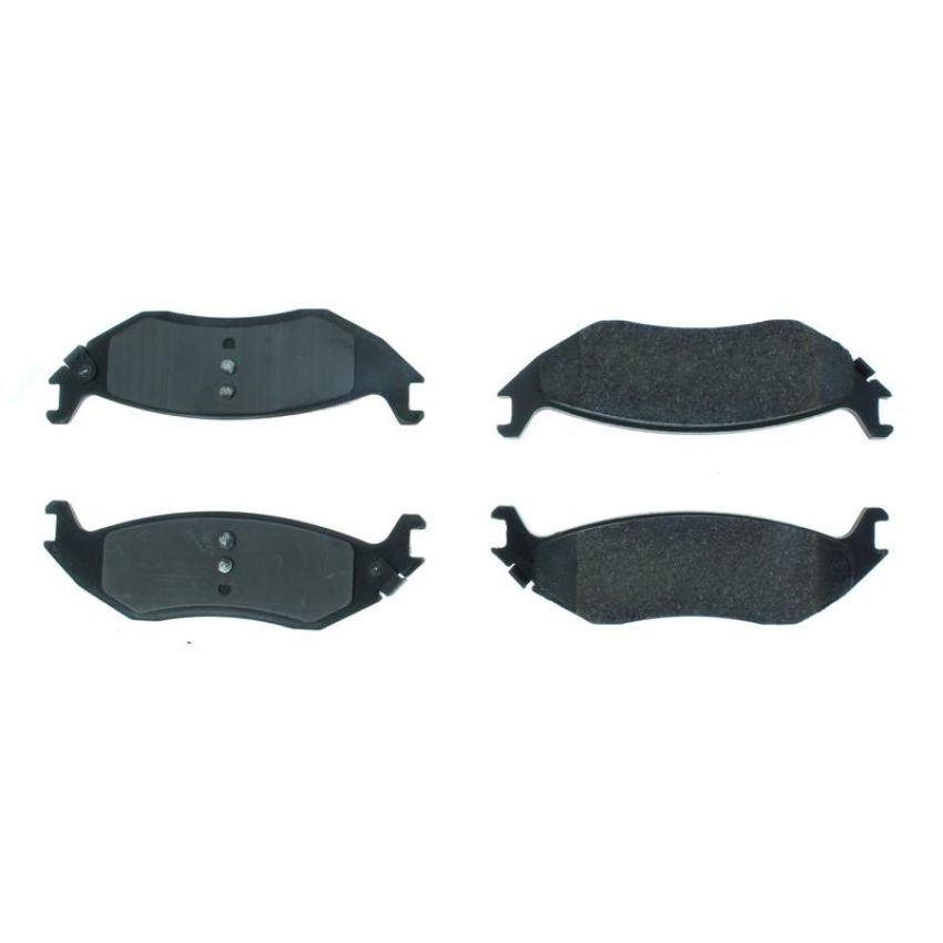 CENTRIC PARTS 106.08980 Posi Quiet Extended Wear Brake Pads with Shims and Hardware