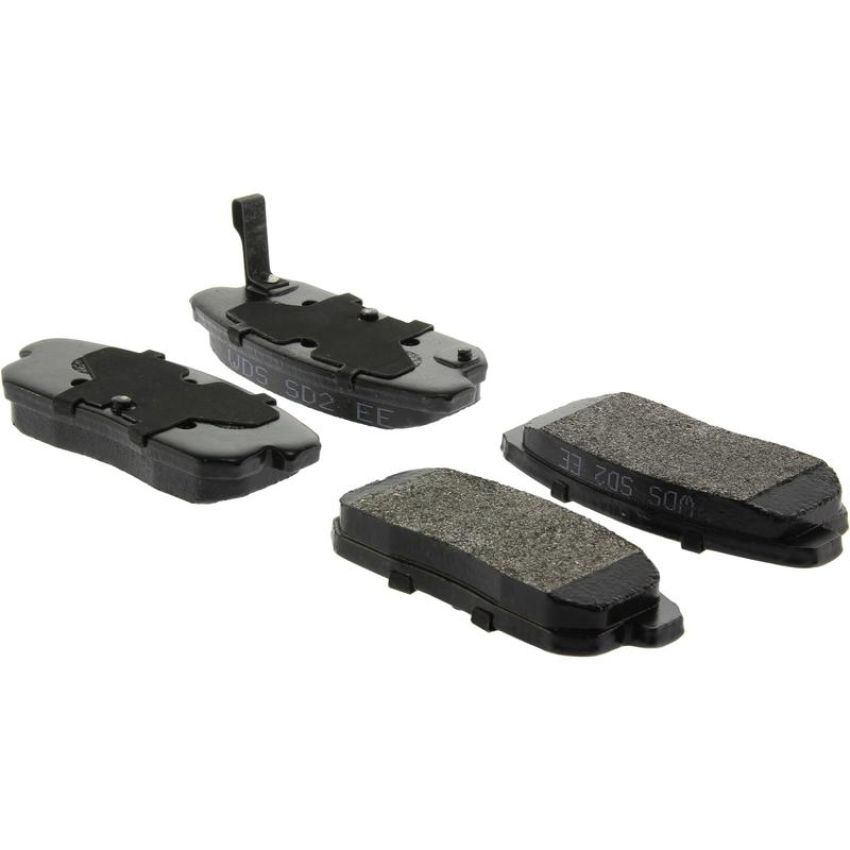 CENTRIC PARTS 106.09000 Posi Quiet Extended Wear Brake Pads with Shims and Hardware