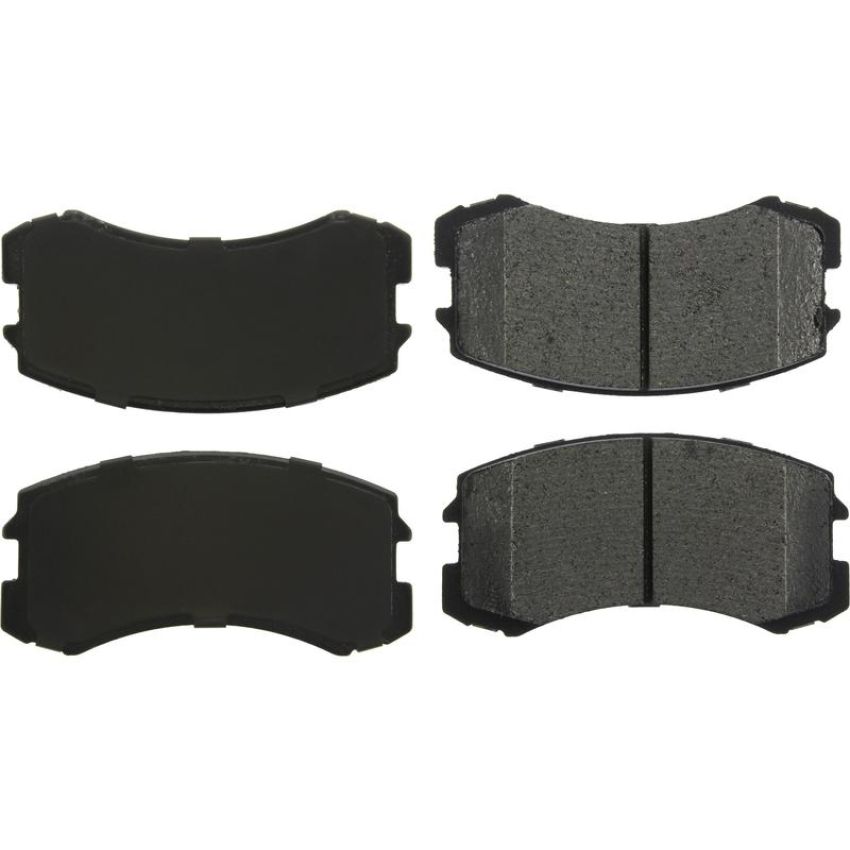 CENTRIC PARTS 106.09040 Posi Quiet Extended Wear Brake Pads with Shims and Hardware