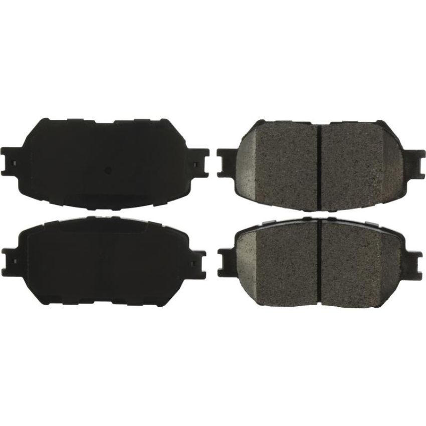 CENTRIC PARTS 106.09080 Posi Quiet Extended Wear Brake Pads with Shims and Hardware