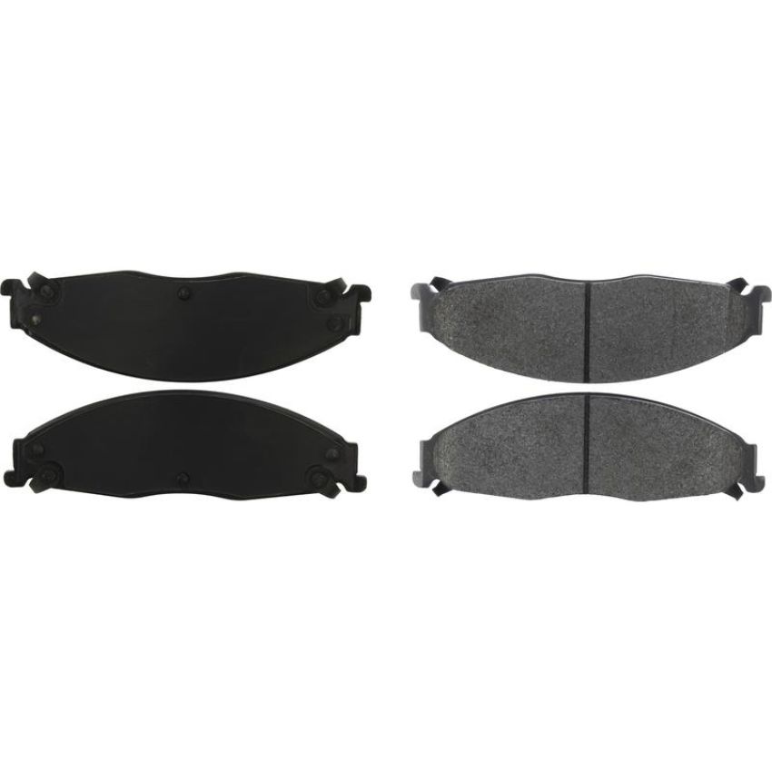 CENTRIC PARTS 106.09210 Posi Quiet Extended Wear Brake Pads with Shims and Hardware