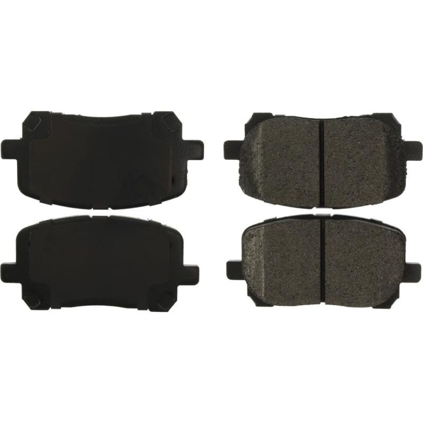 CENTRIC PARTS 106.09230 Posi Quiet Extended Wear Brake Pads with Shims and Hardware