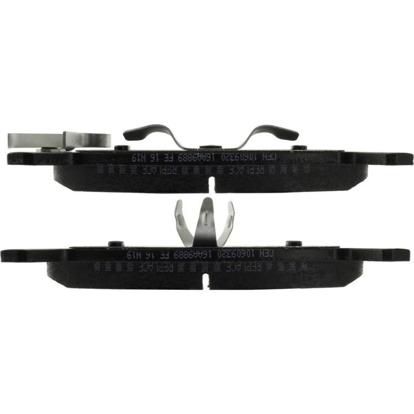 CENTRIC PARTS 106.09320 Posi Quiet Extended Wear Brake Pads with Shims and Hardware