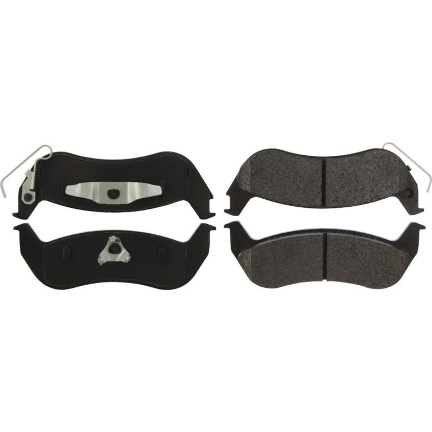 CENTRIC PARTS 106.09320 Posi Quiet Extended Wear Brake Pads with Shims and Hardware