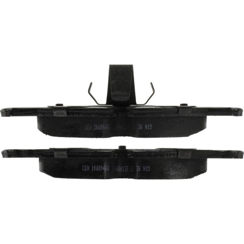 CENTRIC PARTS 106.09460 Posi Quiet Extended Wear Brake Pads with Shims and Hardware