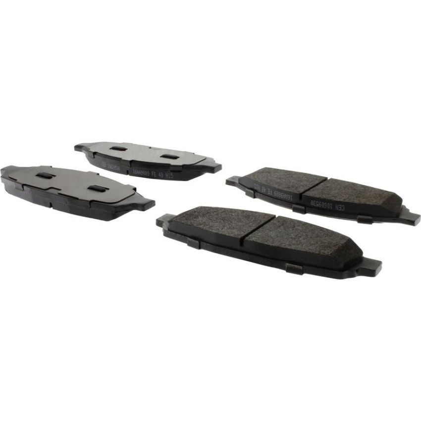 CENTRIC PARTS 106.09530 Posi Quiet Extended Wear Brake Pads with Shims and Hardware