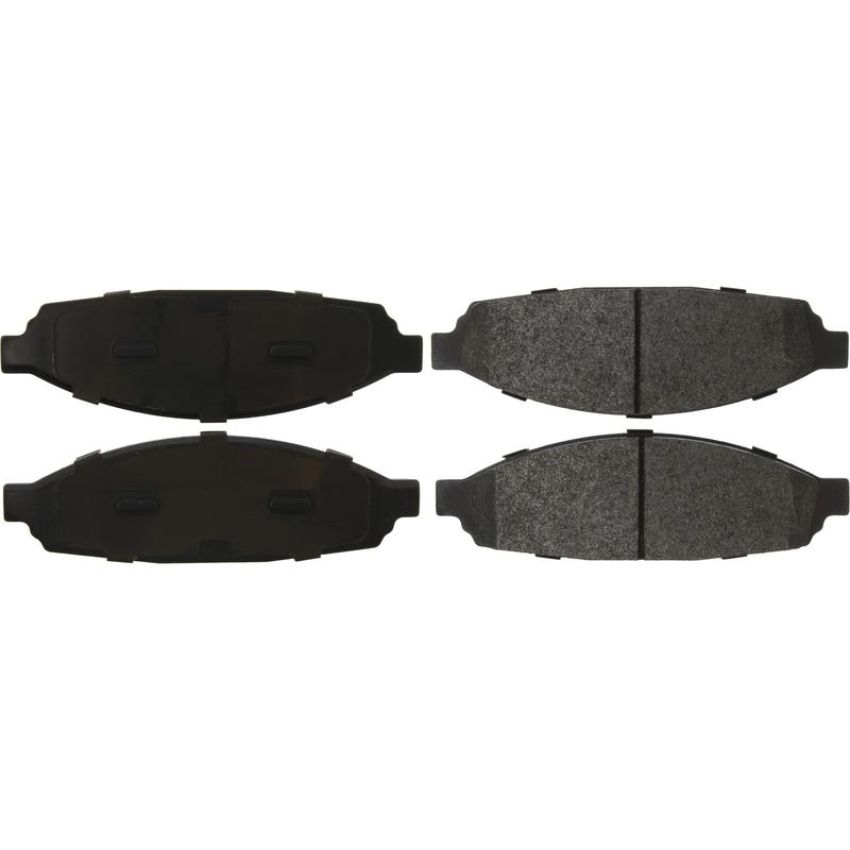 CENTRIC PARTS 106.09530 Posi Quiet Extended Wear Brake Pads with Shims and Hardware