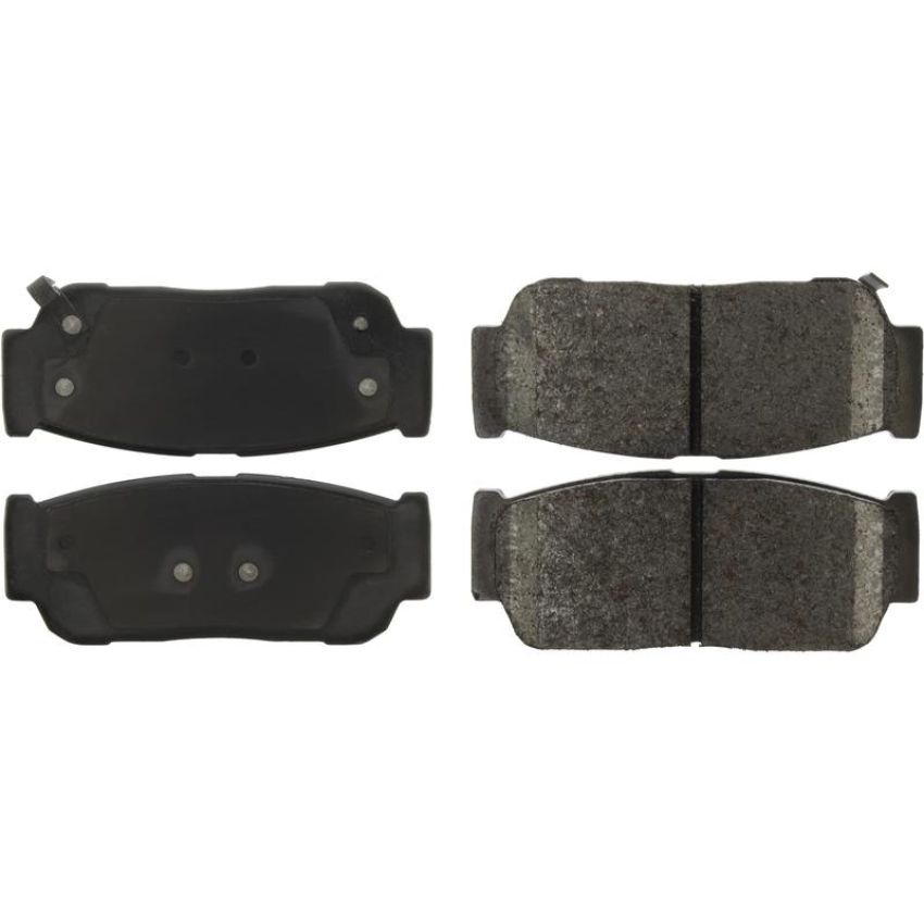 CENTRIC PARTS 106.09540 Posi Quiet Extended Wear Brake Pads with Shims and Hardware