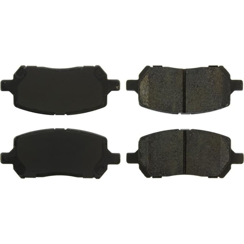 CENTRIC PARTS 106.09560 Posi Quiet Extended Wear Brake Pads with Shims and Hardware