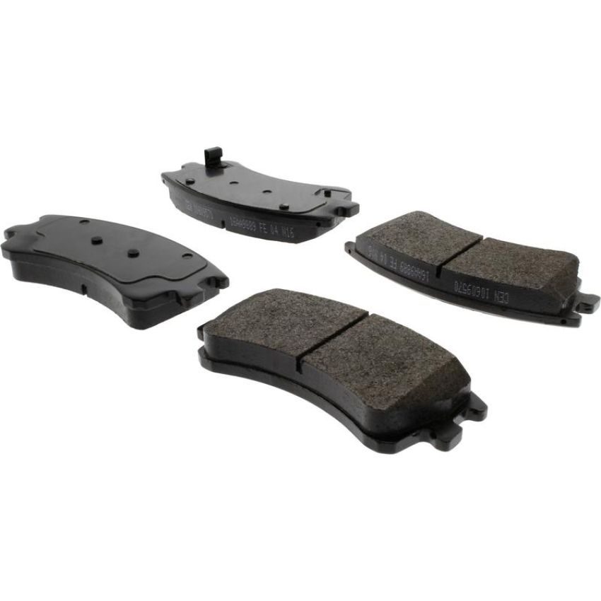 CENTRIC PARTS 106.09570 Posi Quiet Extended Wear Brake Pads with Shims and Hardware