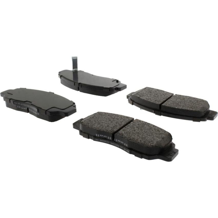 CENTRIC PARTS 106.09590 Posi Quiet Extended Wear Brake Pads with Shims and Hardware