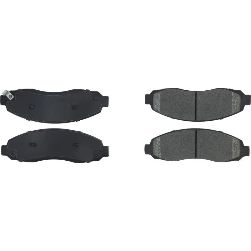 CENTRIC PARTS 106.09620 Posi Quiet Extended Wear Brake Pads with Shims and Hardware