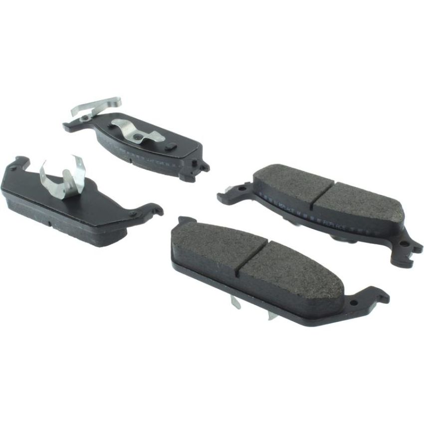 CENTRIC PARTS 106.09630 Posi Quiet Extended Wear Brake Pads with Shims and Hardware
