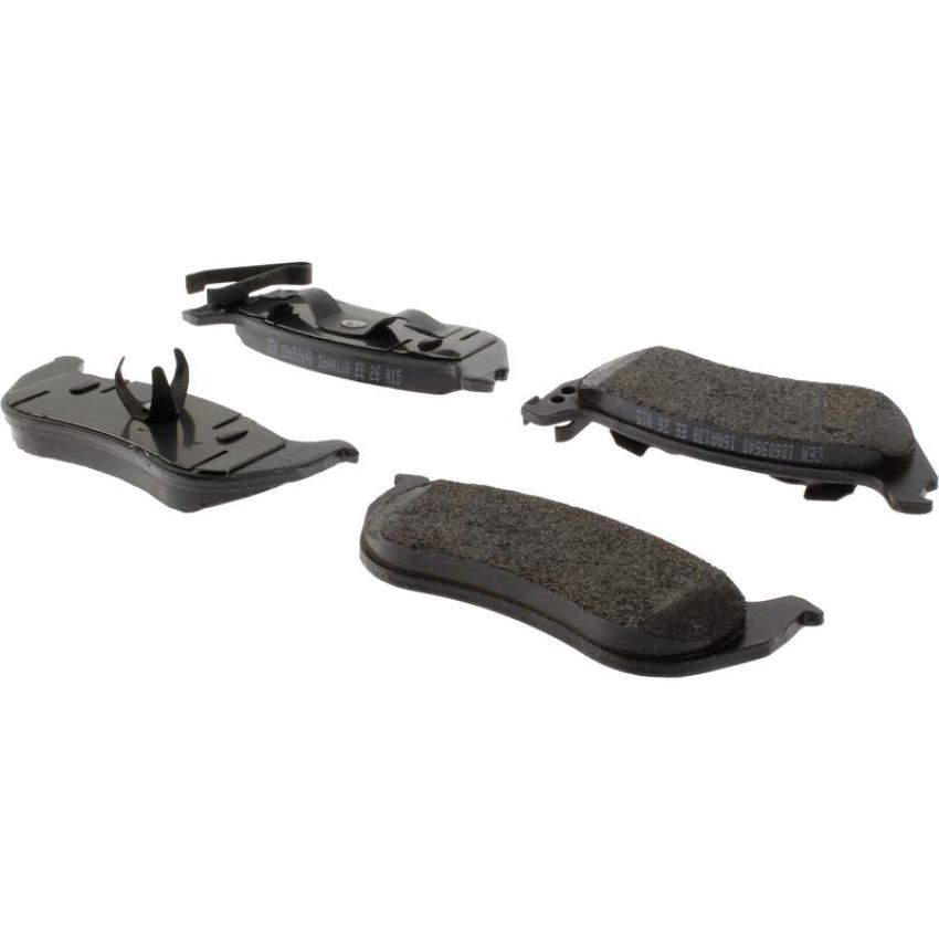 CENTRIC PARTS 106.09640 Posi Quiet Extended Wear Brake Pads with Shims and Hardware