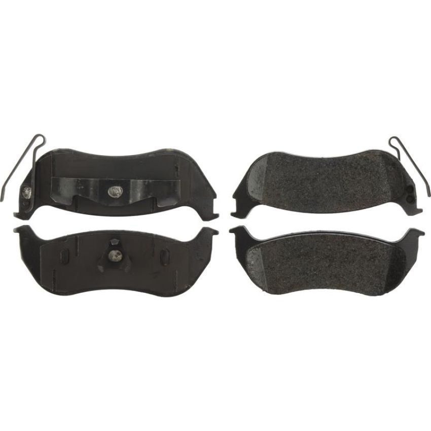 CENTRIC PARTS 106.09640 Posi Quiet Extended Wear Brake Pads with Shims and Hardware