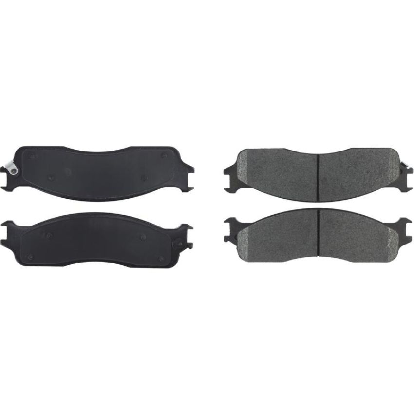 CENTRIC PARTS 106.09650 Posi Quiet Extended Wear Brake Pads with Shims and Hardware