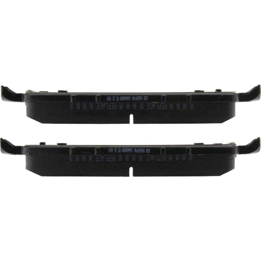 CENTRIC PARTS 106.09740 Posi Quiet Extended Wear Brake Pads with Shims and Hardware