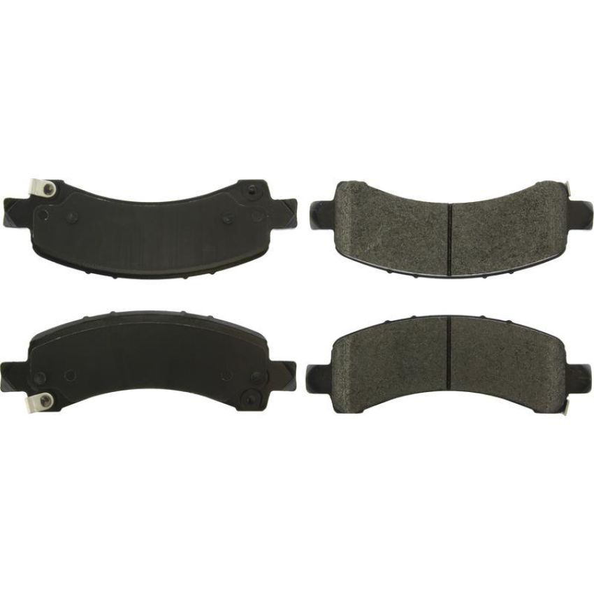CENTRIC PARTS 106.09740 Posi Quiet Extended Wear Brake Pads with Shims and Hardware