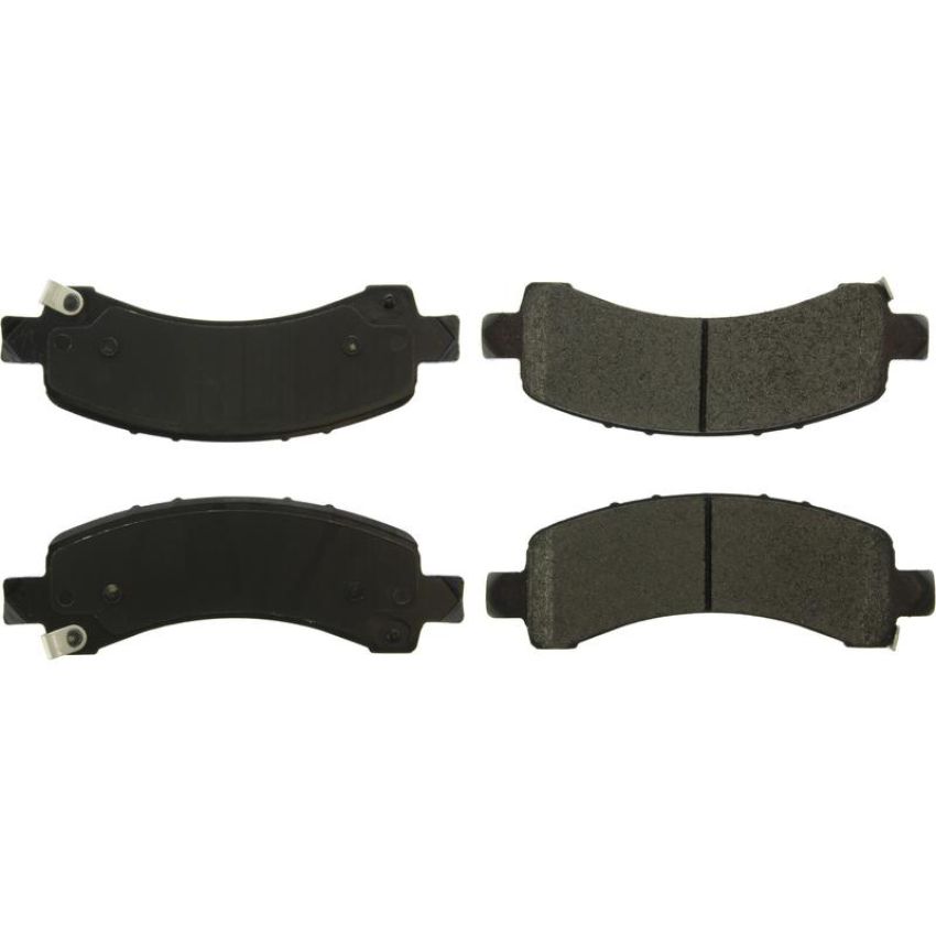 CENTRIC PARTS 106.09741 Posi Quiet Extended Wear Brake Pads with Shims and Hardware