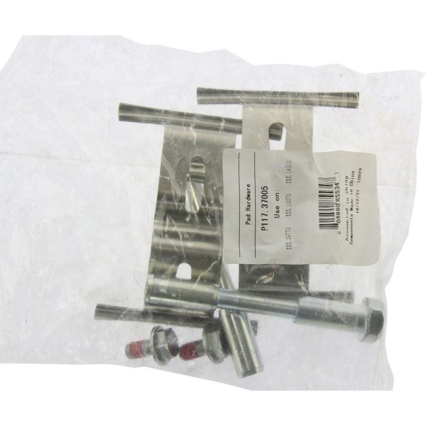 CENTRIC PARTS 106.09770 Posi Quiet Extended Wear Brake Pads with Shims and Hardware