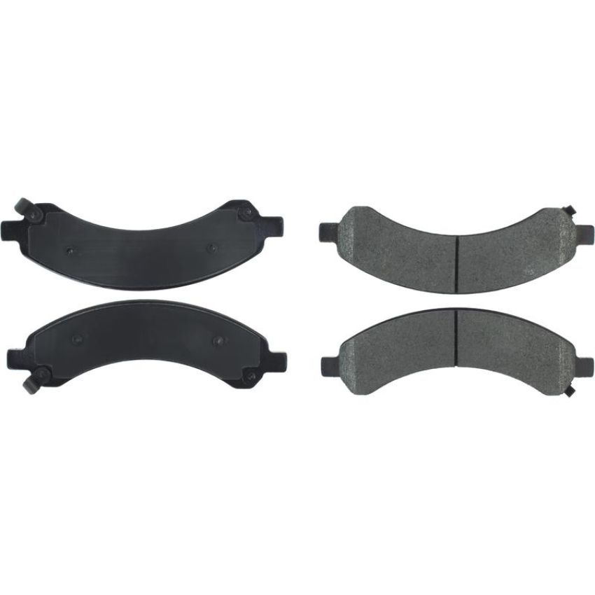 CENTRIC PARTS 106.09890 Posi Quiet Extended Wear Brake Pads with Shims and Hardware
