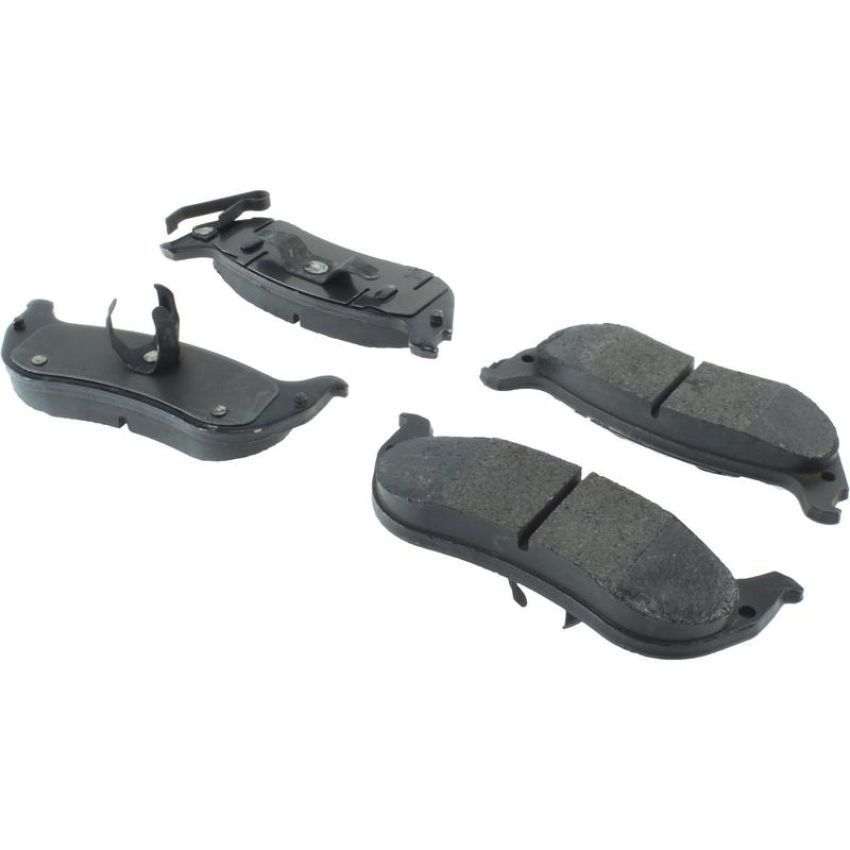 CENTRIC PARTS 106.09980 Posi Quiet Extended Wear Brake Pads with Shims and Hardware
