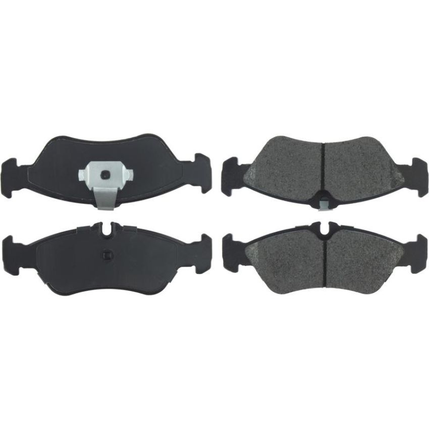 CENTRIC PARTS 106.10060 Posi Quiet Extended Wear Brake Pads with Shims and Hardware