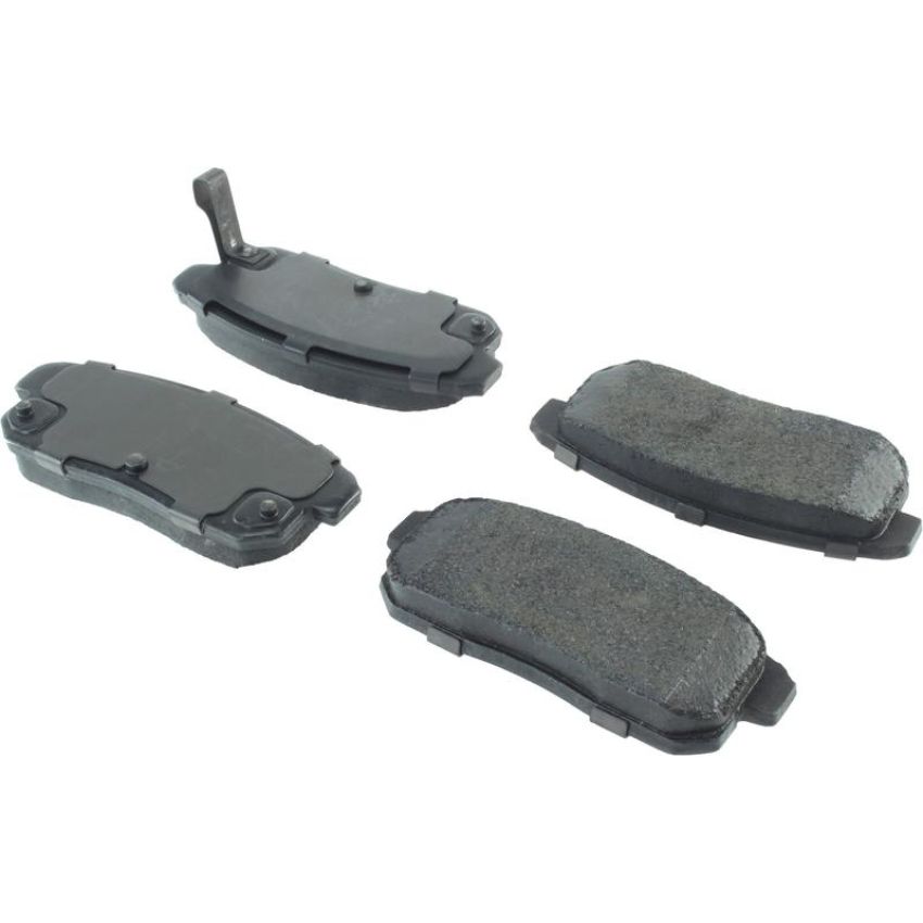 CENTRIC PARTS 106.10080 Posi Quiet Extended Wear Brake Pads with Shims and Hardware