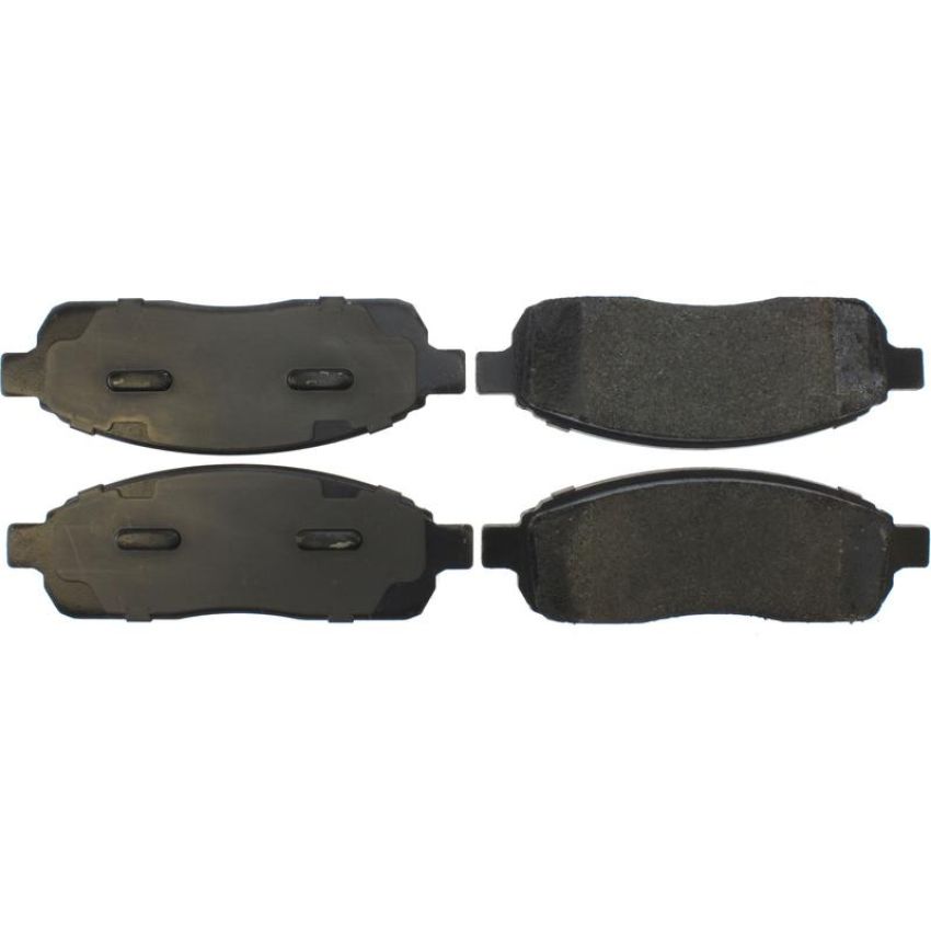 CENTRIC PARTS 106.10110 Posi Quiet Extended Wear Brake Pads with Shims and Hardware