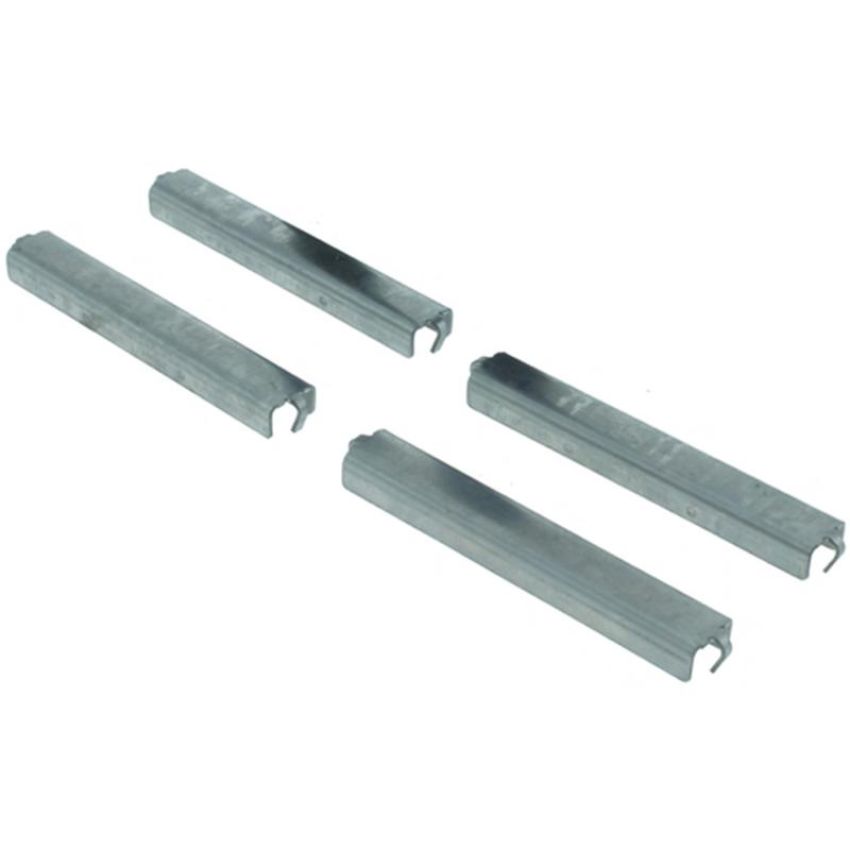 CENTRIC PARTS 106.10120 Posi Quiet Extended Wear Brake Pads with Shims and Hardware