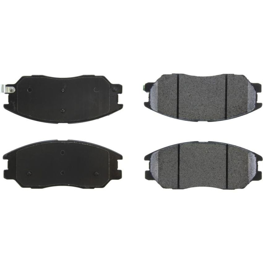 CENTRIC PARTS 106.10130 Posi Quiet Extended Wear Brake Pads with Shims and Hardware