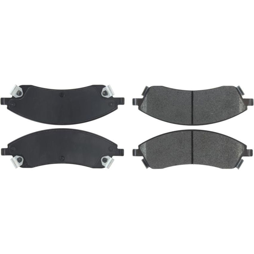 CENTRIC PARTS 106.10190 Posi Quiet Extended Wear Brake Pads with Shims and Hardware