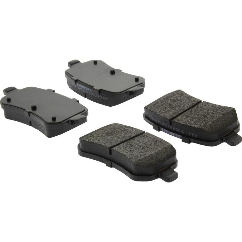 CENTRIC PARTS 106.10210 Posi Quiet Extended Wear Brake Pads with Shims and Hardware