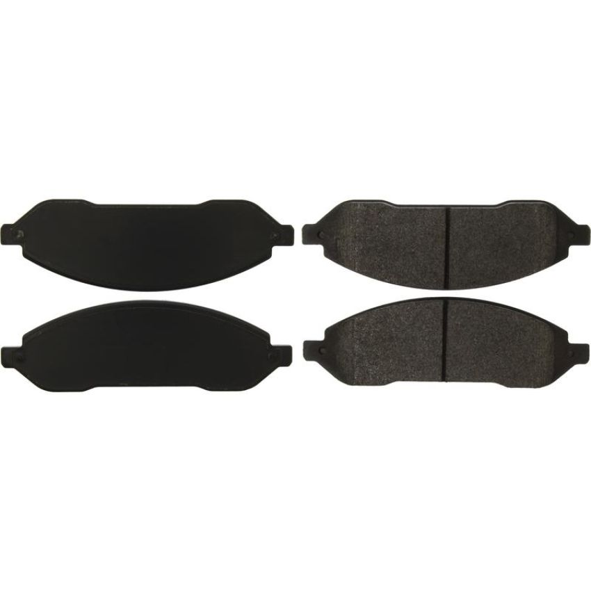 CENTRIC PARTS 106.10220 Posi Quiet Extended Wear Brake Pads with Shims and Hardware