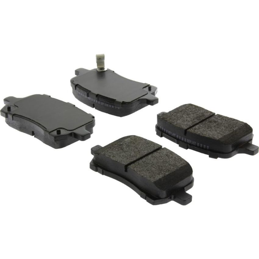 CENTRIC PARTS 106.10280 Posi Quiet Extended Wear Brake Pads with Shims and Hardware