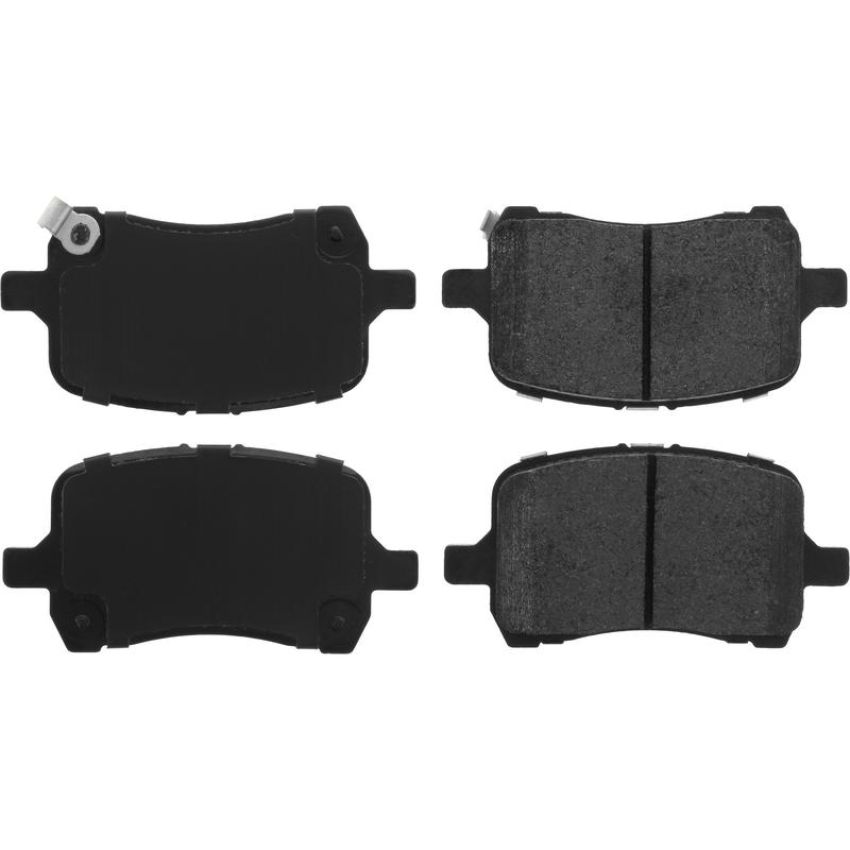 CENTRIC PARTS 106.10280 Posi Quiet Extended Wear Brake Pads with Shims and Hardware