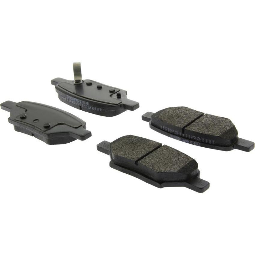CENTRIC PARTS 106.10330 Posi Quiet Extended Wear Brake Pads with Shims and Hardware