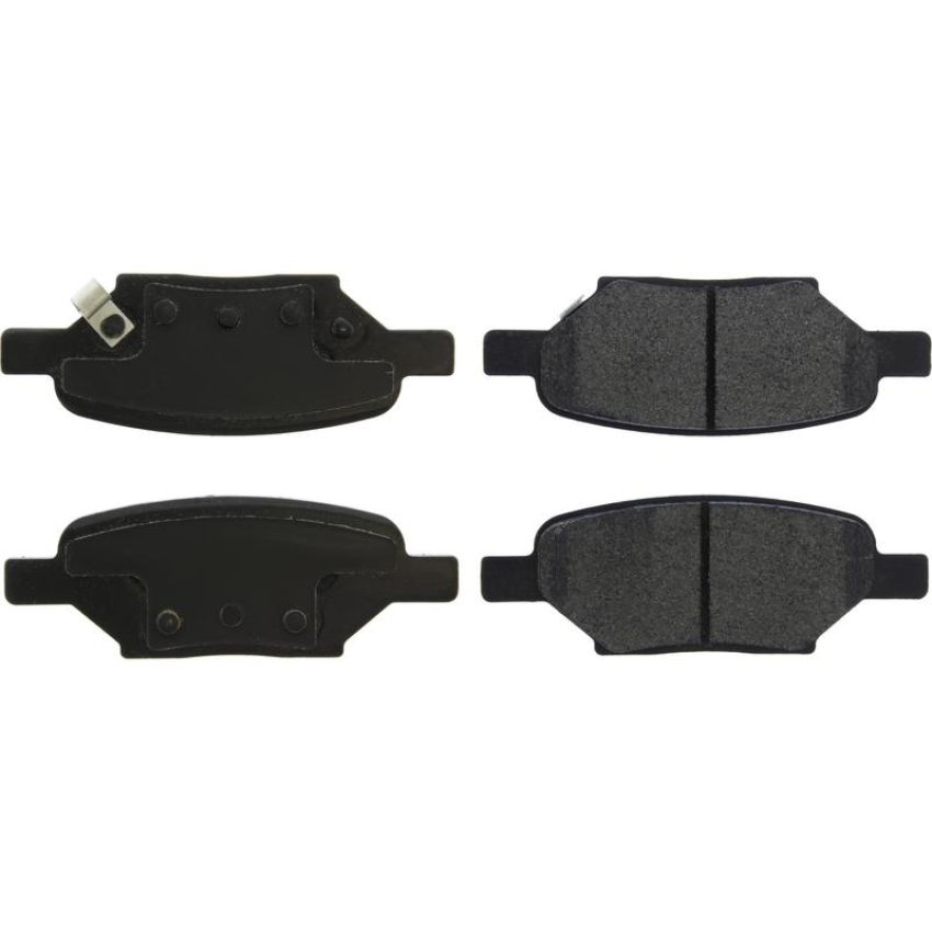 CENTRIC PARTS 106.10330 Posi Quiet Extended Wear Brake Pads with Shims and Hardware