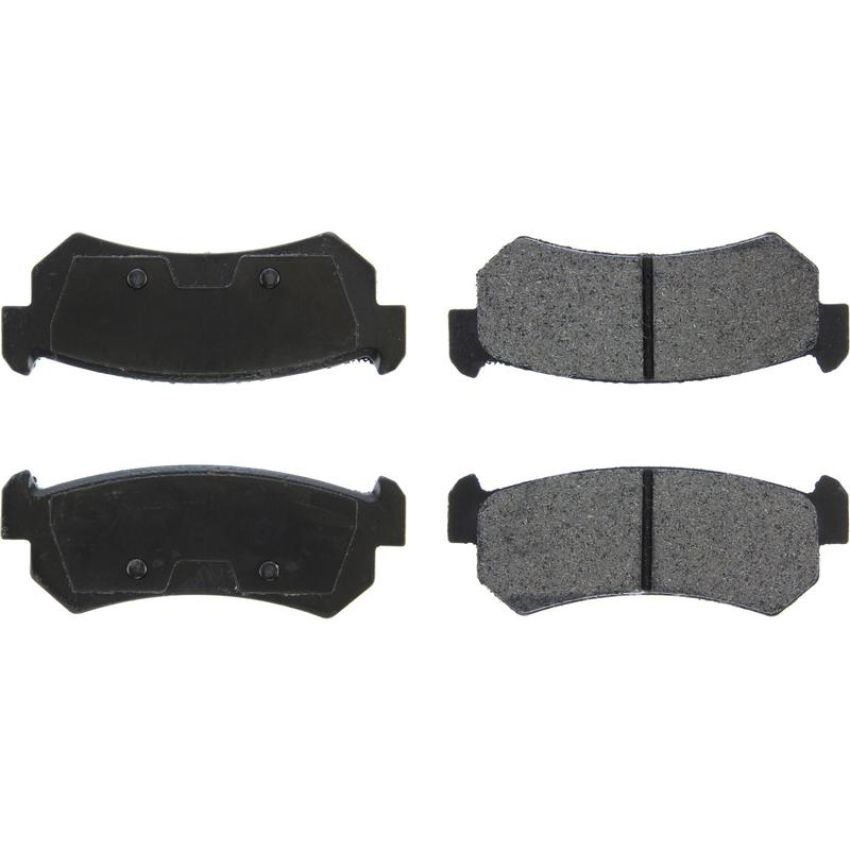 CENTRIC PARTS 106.10360 Posi Quiet Extended Wear Brake Pads with Shims and Hardware