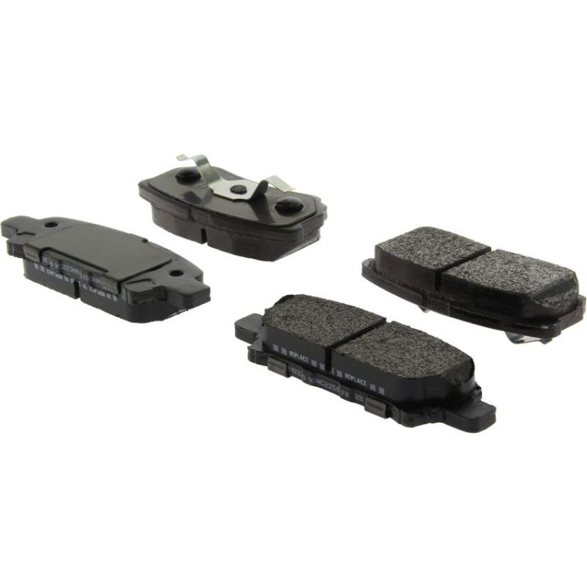 CENTRIC PARTS 106.10370 Posi Quiet Extended Wear Brake Pads with Shims and Hardware