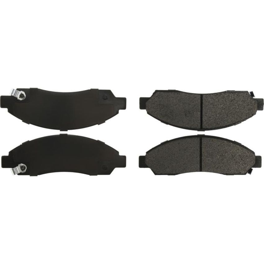 CENTRIC PARTS 106.10390 Posi Quiet Extended Wear Brake Pads with Shims and Hardware