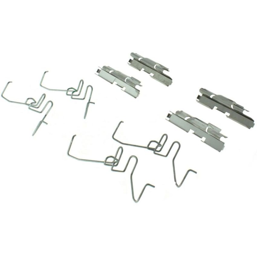 CENTRIC PARTS 106.10460 Posi Quiet Extended Wear Brake Pads with Shims and Hardware