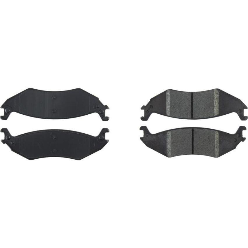 CENTRIC PARTS 106.10460 Posi Quiet Extended Wear Brake Pads with Shims and Hardware