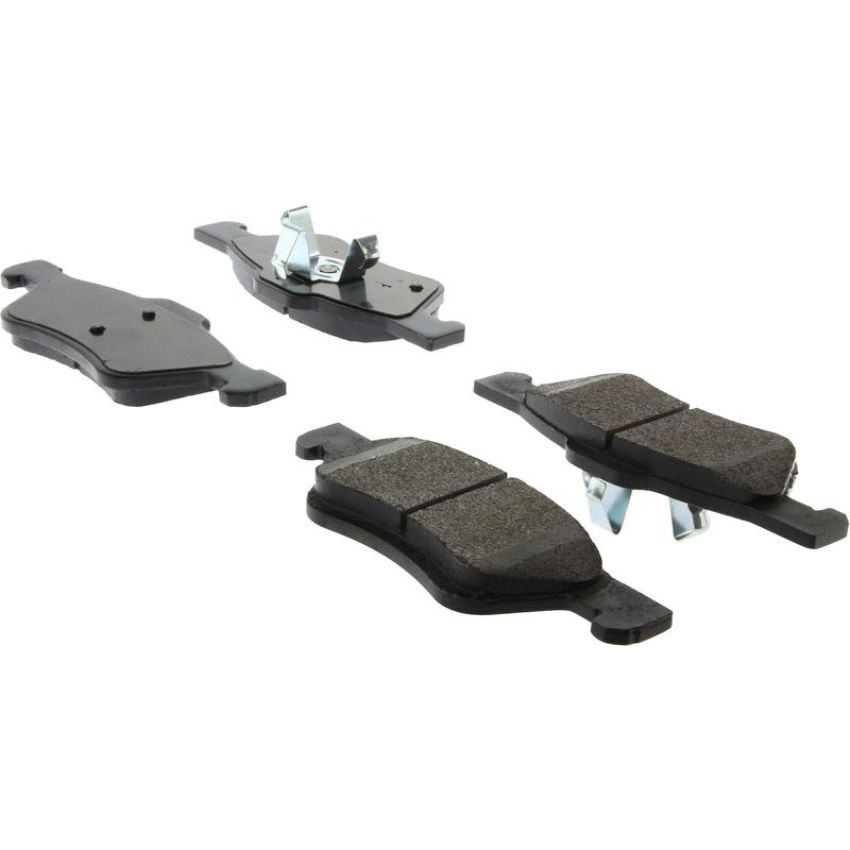 CENTRIC PARTS 106.10470 Posi Quiet Extended Wear Brake Pads with Shims and Hardware