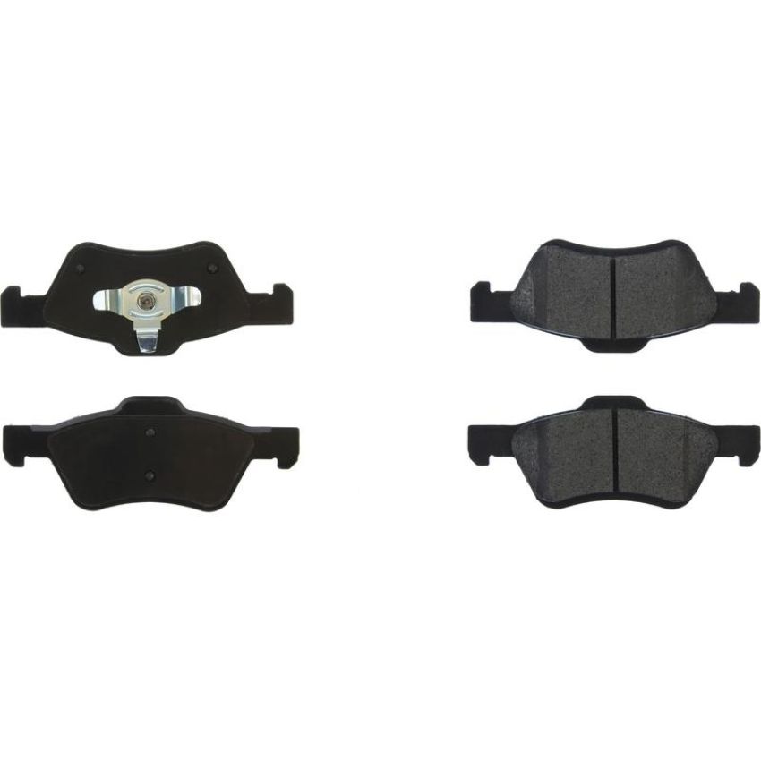 CENTRIC PARTS 106.10470 Posi Quiet Extended Wear Brake Pads with Shims and Hardware