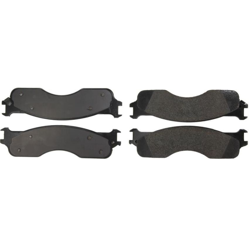 CENTRIC PARTS 106.10540 Posi Quiet Extended Wear Brake Pads with Shims and Hardware