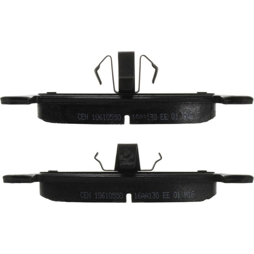 CENTRIC PARTS 106.10550 Posi Quiet Extended Wear Brake Pads with Shims