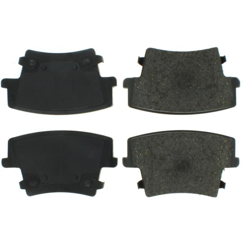 CENTRIC PARTS 106.10570 Posi Quiet Extended Wear Brake Pads with Shims and Hardware